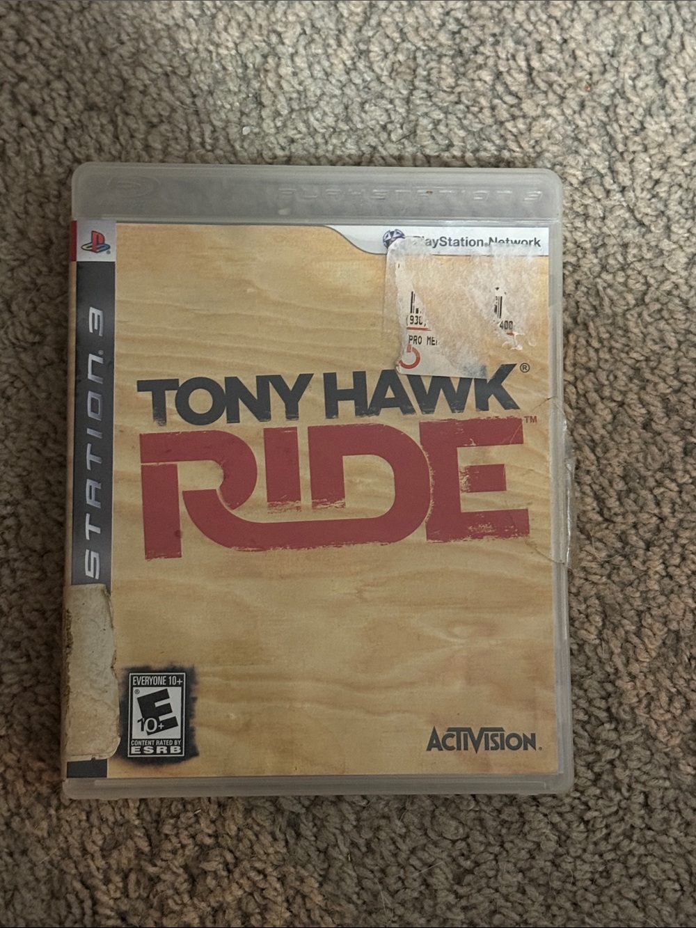 Tony Hawk Ride (PlayStation 3) - 2009